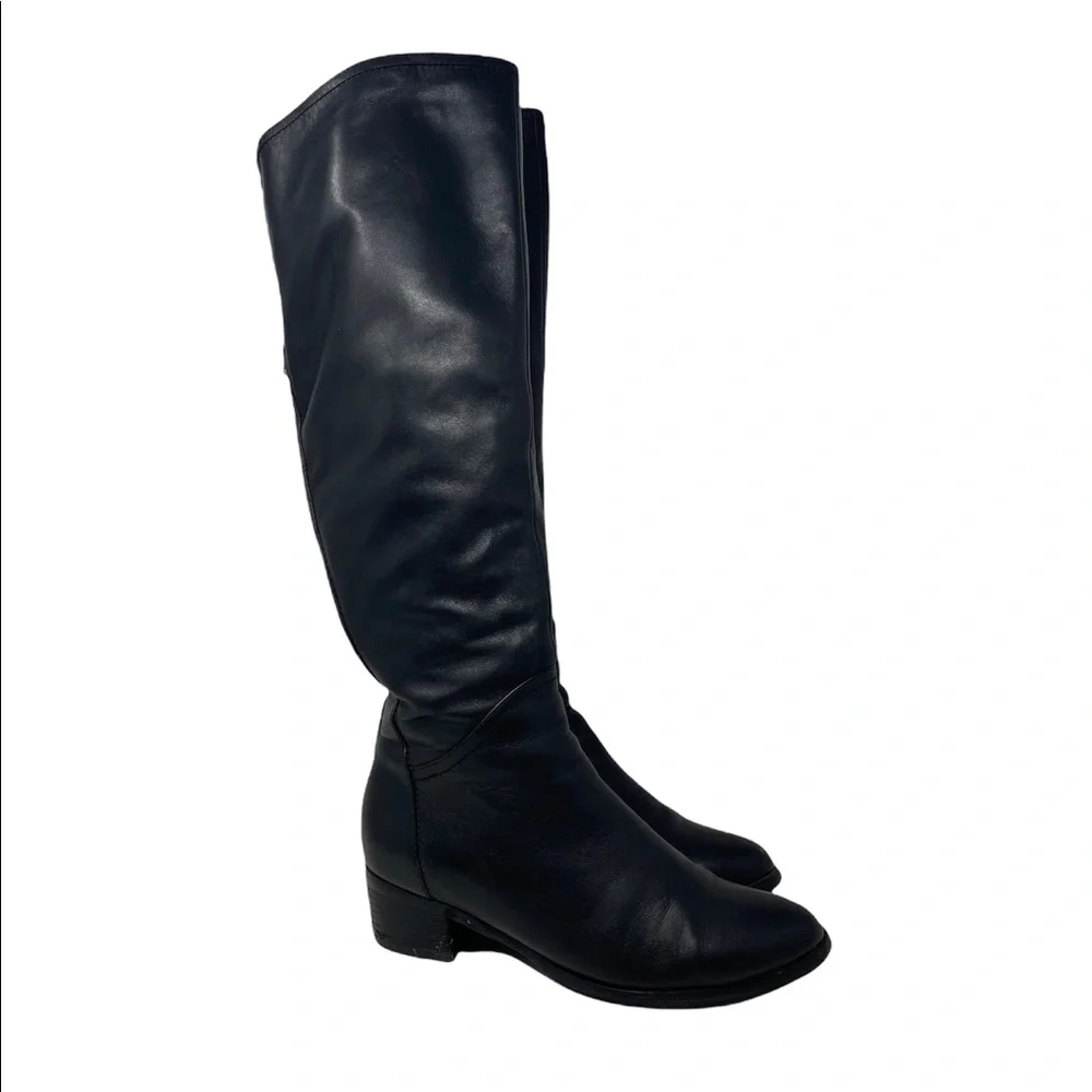 🌸 SALE 🌸 ELCHE Woman’s Leather Boot Black Size EUR 39, US 9 - Picture 1 of 11